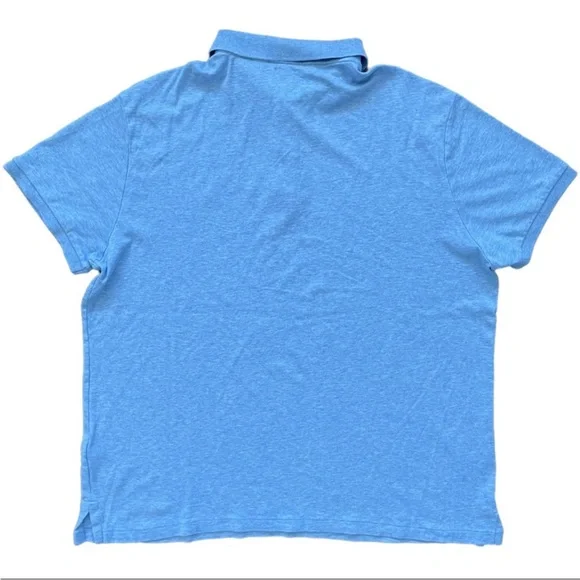 Light Blue Polo Ralph Lauren Polo Shirt (XL) - Picture 5 of 11